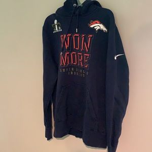 Nike NFL Broncos Super Bowl hoodie sweatshirt🔥